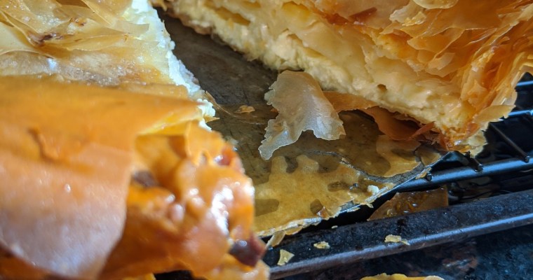 Learning how to make Banitsa, from across the country, during a pandemic.