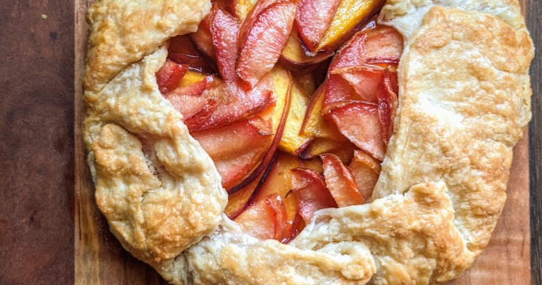 Peach & Pluot Crostata