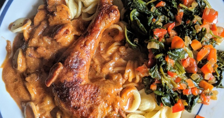 Chicken Paprikash